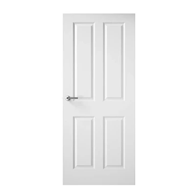 Image of Premdor 12616 4 Panel Textured Interior Door, 686x1981x35mm