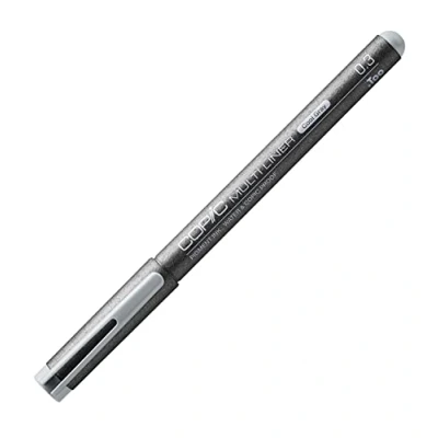 Image of COPIC Multiliner Coloured Marker Pen Cool Grey 0,3mm, for Art &amp; Crafts, Colouring, Graphics, Highlighter, Design, Anime, Professional Beginners, Supplies Colouring Books
