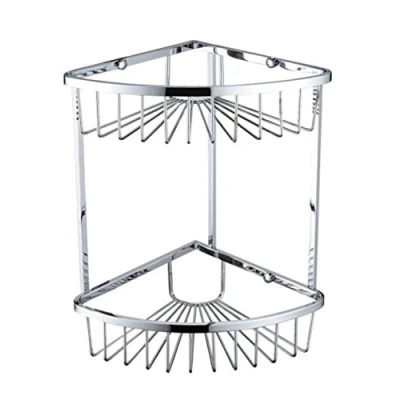 Image of Bristan COMP BASK06 C Bathroom Accessories, Chrome, Two Tier
