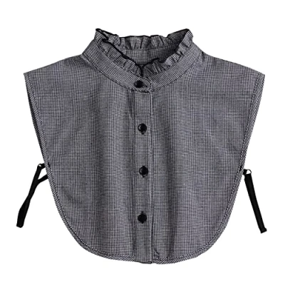 Image of LoudSung Detachable Half Shirt Blouse Fake Collar Elegant False for Women Girls