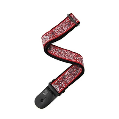 Image of D&#039;Addario Accessories Guitar Strap Electric Strap, Acoustic &amp; Bass Woven Celtic