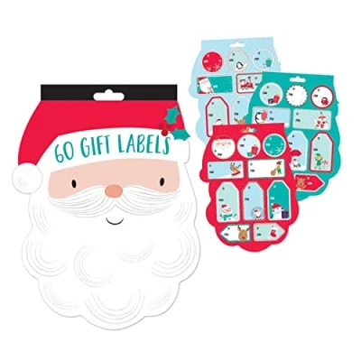 Image of Tallon XA0118 Christmas Xmas Gift Labels Pack of 60