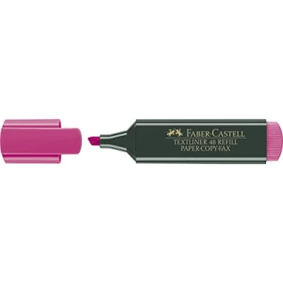 Image of Faber Castell 48 28 Text Liner Pink (Pack of 10)