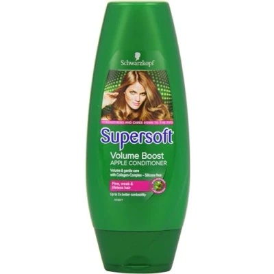 Image of Schwarzkopf Supersoft Volume Boost Apple Conditioner 250ml