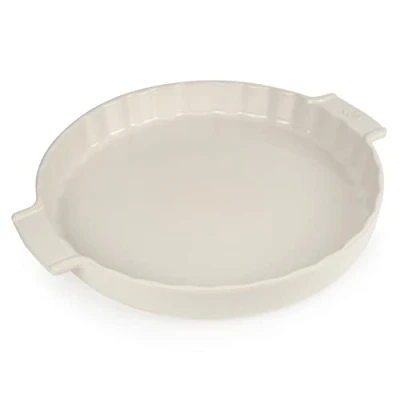 Image of Peugeot Appolia Traditional Ceramic Pie, Ecru, 28 cm