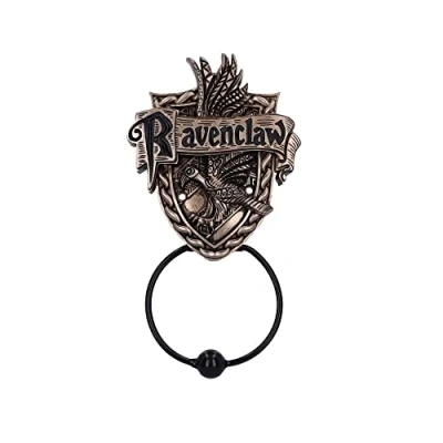 Image of Nemesis Now Officially Licensed Harry Potter Ravenclaw Door Knocker, Bronze, 24.5cm, Resin