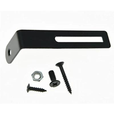 Image of KAISH Black LP Pickguard Bracket Scratch Plate with Screws for Les Paul