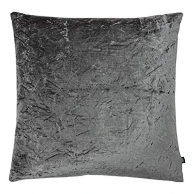 Image of Ashley Wilde Kassaro Cushion Grey Cotton Size 50 cm x