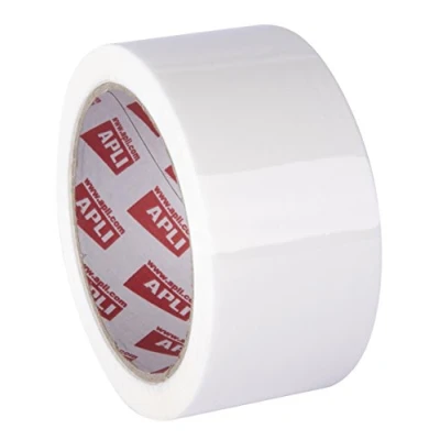 Image of APLI 11941 Pack of 36 Rolls Tape, 48 mm x 66 m, 28 µm, White Acrylic