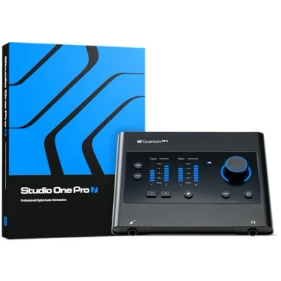 Image of PreSonus Quantum ES 2 x 2, 24 bit / 192 kHz USB C Audio Interface With 6 Month Studio One+ Membership Included