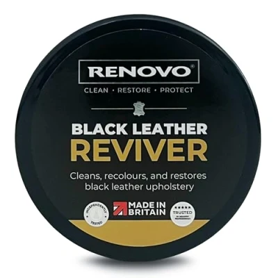 Image of Renovo RLRBLA1147 Leather Reviver, 200 ml, Black