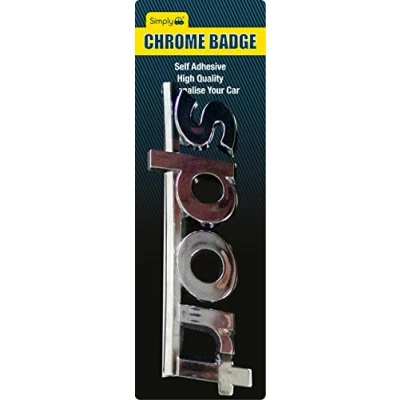 Image of Simply CB42 Sport Chrome Badge