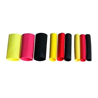 Image of Rapid 5 10mm Heat Shrink Tubes, 2:1 Ratio, Set of 34, Assorted Colours and Sizes, 24947500