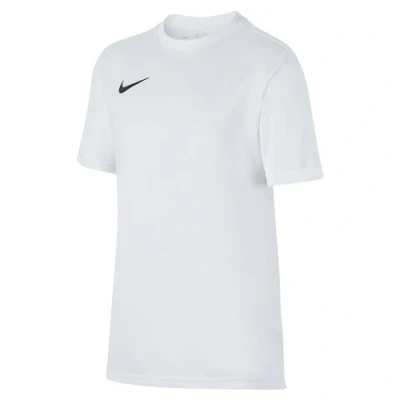Image of NIKE Unisex Kids Dri fit Park 7 Sweatshirt, White/Black, S EU