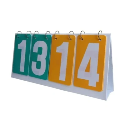Image of ZiYouao Scoreboard Score Board Tabletop Boards(Yellow Green)