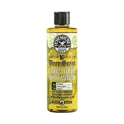 Image of Chemical Guys CWS21116 Beer Scent Snow Foam Auto Wash Cleanser (16 oz)