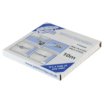 Image of TIMCO Jubilee Multiband Mild Steel Banding 10m x 11mm Pck 1