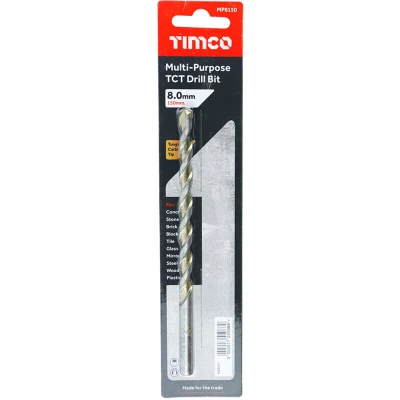 Image of 6x TIMCO TCT Multi Purpose Drill Bit MP8150