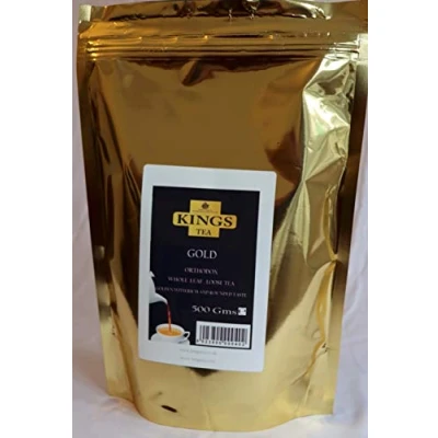 Image of KINGS TEA Gold, Whole Leaf, Orthodox, 500 GMS