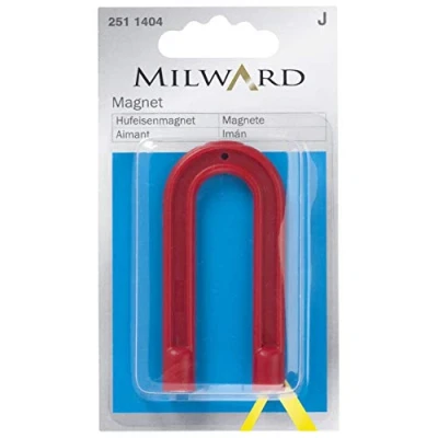 Image of Milward Magnet, Horseshoe, Red, One Size
