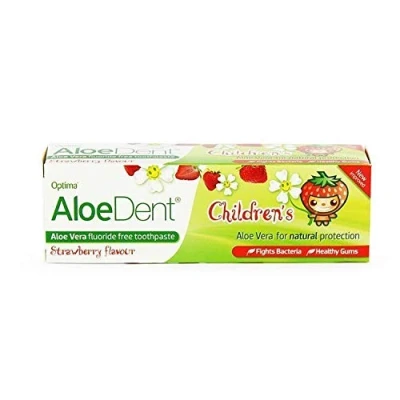 Image of Aloe Dent Vera Childrens Toothpaste Fluoride Free 50ml