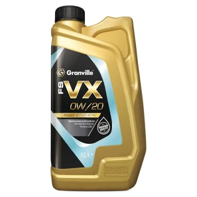 Image of Granville FS VX 0W/20 Fully Synthetic Engine Oil 1L VW 508.00/509.00 Low Viscosity Lubrication Enhanced Protection for Petrol &amp; Diesel Engines with DPF GPF