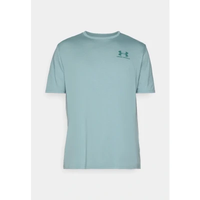 Image of Under Armour UA M Sportstyle LC SS Serpentine / Jasper Blue XL
