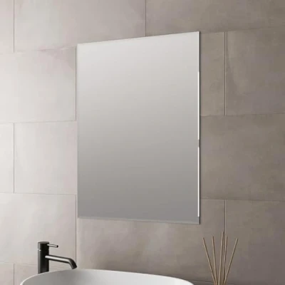 Image of Artis® 500 x 700mm Bathroom Mirror Frameless Vanity Mirrors Bevelled Edge Wall Mounted Mirrored, Rectangular