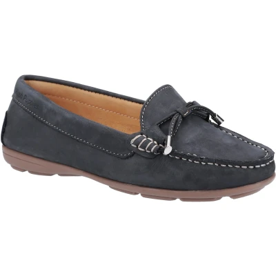 Image of Hush Puppies Women&#039;s Maggie Moccasin, Peacock, 8 UK
