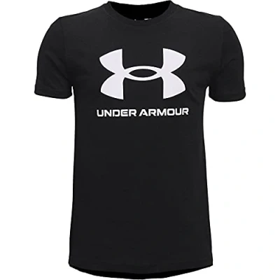 Image of Under Armour Boy&#039;s UA B SPORTSTYLE LOGO SS Shirt