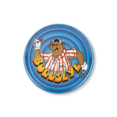 Image of Bullseye TV Darts Show Official Pub Style Round Drinks Serving Tray