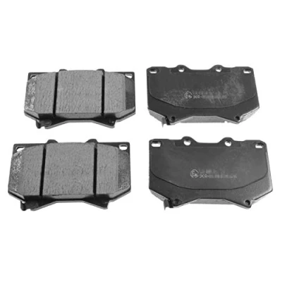 Image of 0446560120, 0446560140, 0446560150, 0446560151, 0446560160 Brake pad set FEBI BILSTEIN 170667 Front Axle with acoustic wear warning