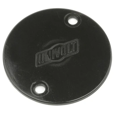 Image of Univolt Cbl 16 25 Bk 20 25mm Black PVC Circular Box Lid
