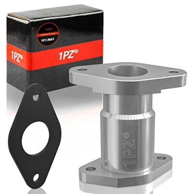 Image of 1PZ YF1 MA1 CNC Aluminum Carburetor Intake Manifold Boot Joint Replacement for Yamaha Breeze 125 YFA1 YFM 1989 2004 Grizzly YFM125G 3FA 13586 00