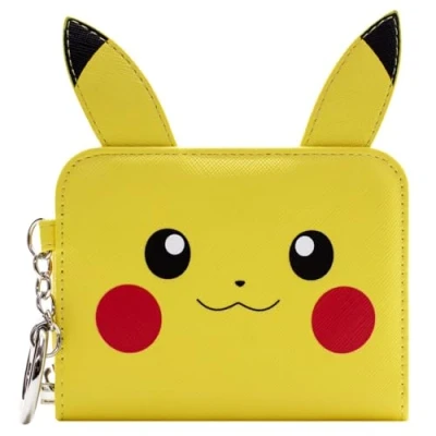 Image of Pika Pika! Spark Electro Ball Mouse #025 Purse Clutch Coin Pocket &amp; Card Holder, Yellow