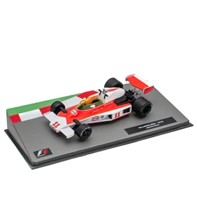 Image of OPO 10 Formula 1 1/43 miniature car compatible with McLAREN M23 James Hunt 1976 FD026
