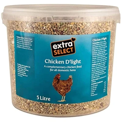 Image of Extra Select Chicken D&#039;light Complimentary Feed Tub, 5 Litre