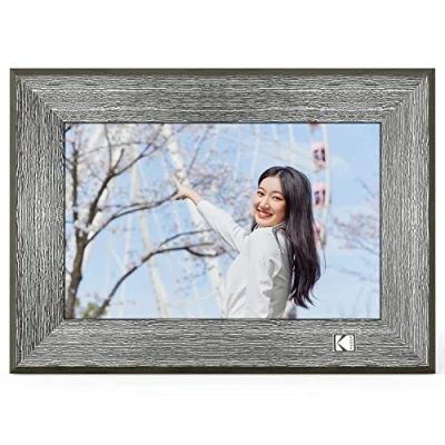 Image of KODAK RCF 1013W Digital Photo Frame WiFi 10 Inch IPS Touchscreen Grey