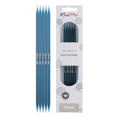 Image of Knit Pro KP51024 20 cm x 5.50 mm Double Pointed Needles, Multi Colour