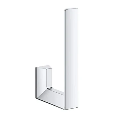 Image of GROHE Selection Cube Spare Toilet Paper Holder Chrome 40784000