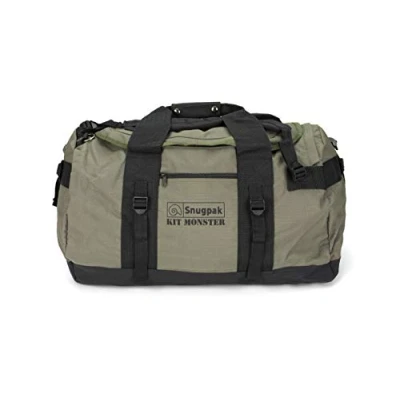 Image of Snugpak Original Kitmonster 65L Holdall 600D Polyester Heavy Duty (Olive, 65L)
