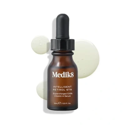 Image of Medik8 Intelligent Retinol 6TR Supercharged Vitamin A Serum Discover Visibly Youthful, Smooth &amp; Bright Skin 15ml