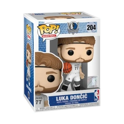 Image of Funko Pop! NBA: Mavericks Luka Doncic (City Edition 24) Collectable Vinyl Figure Gift Idea Official Merchandise Toys for Kids &amp; Adults Sports Fans Model Collectors
