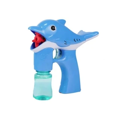 Image of SDMAX Kids Children Bubble Machine Gun Blower, Refill Bottle, For and Adults, Birthday Party Bubbles Toy, Outdoor Party, Wedding, Summer Parties (Blue)