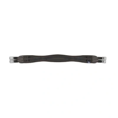 Image of Shires Memory Foam Girth Black: 54