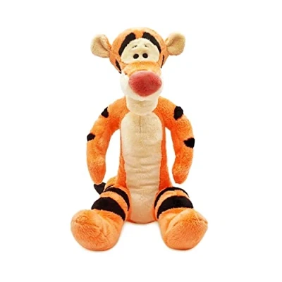 Image of Disney Store Official Tigger Medium Soft Plush Toy, 44cm/17, Made With Feel Fabric Embroidered Details And A Characterful Expression, Suitable For All Ages
