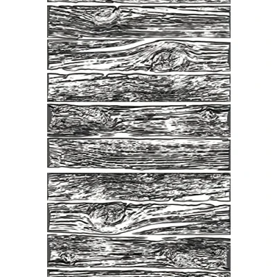 Image of Sizzix 3 D Texture Fades Embossing Folder Mini Lumber by Tim Holtz, 665460, Multicolor, One Size