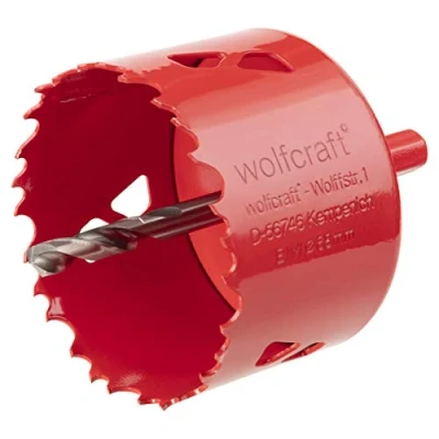 Image of wolfcraft Bi Metal Hole Saw I 5474000 For drywall materials, wood, plastics and metals, cutting depth 40 mm