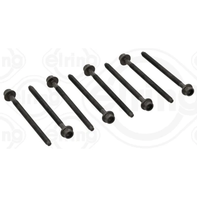 Image of WHT007089 Cylinder Head Bolt Kit ELRING 445.890 Female Star VOLKSWAGEN: Golf 7, Polo V Hatchback, 7 Variant, SEAT: Leon III Ibiza 4