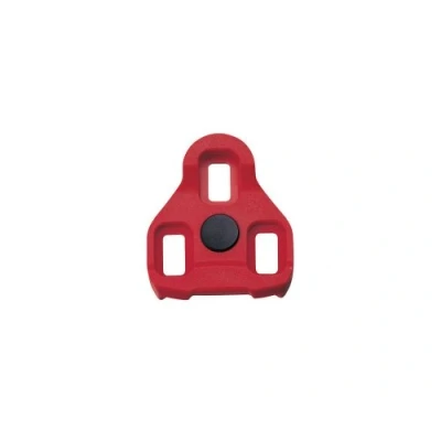 Image of EXUSTAR E ARC10 Red Aluminium Notches for Road Bike, 7 Degrees Lateral Freedom